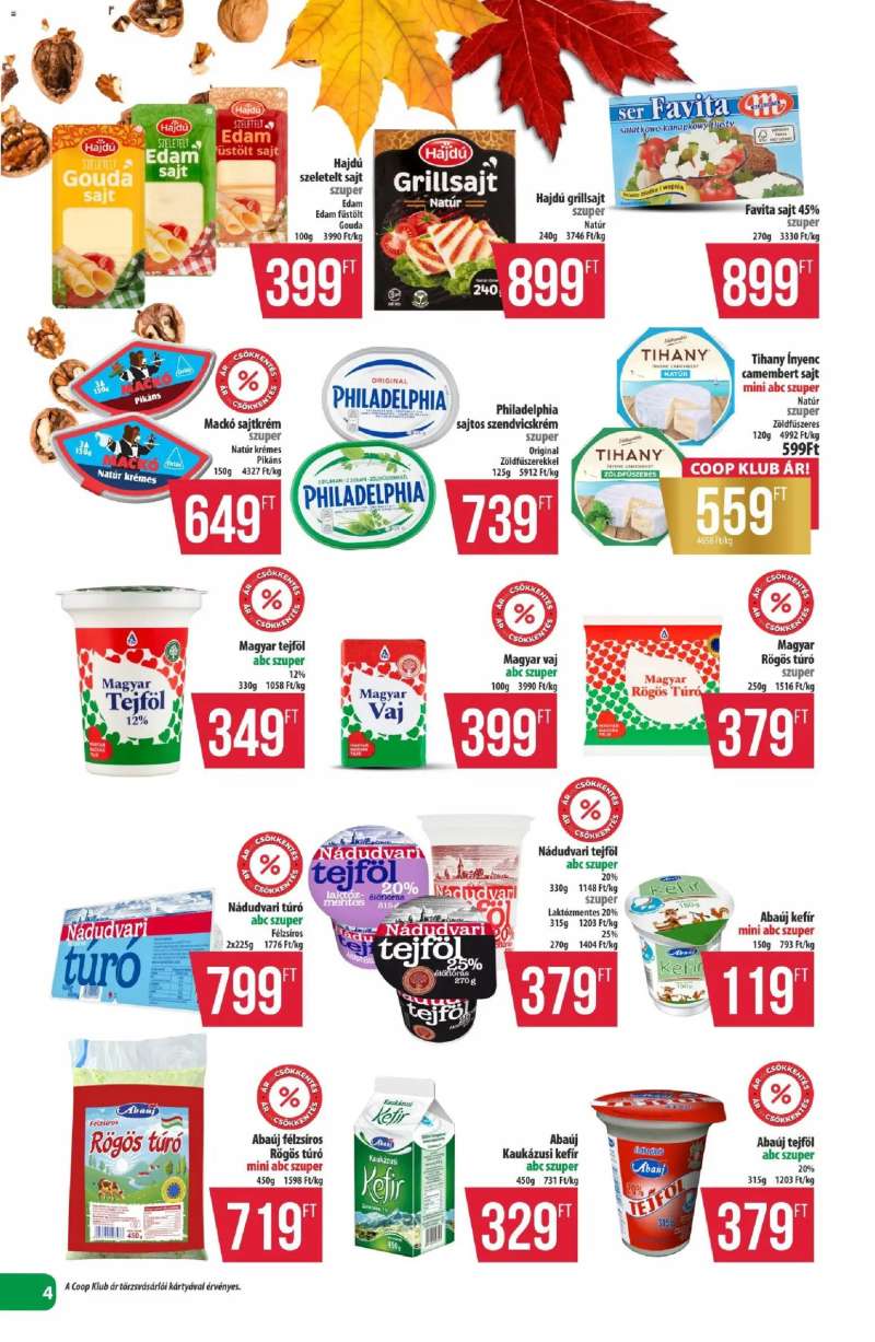 COOP COOP - Újság Észak Kelet Pro-Coop Zrt 4 oldal
