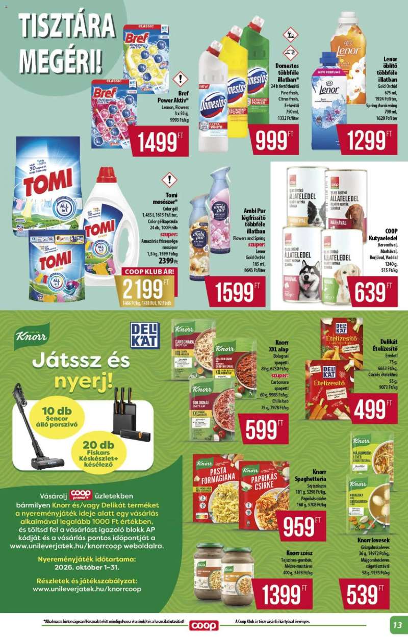 COOP COOP - Abc & szuper / Alföld Pro-Coop Zrt. 13 oldal
