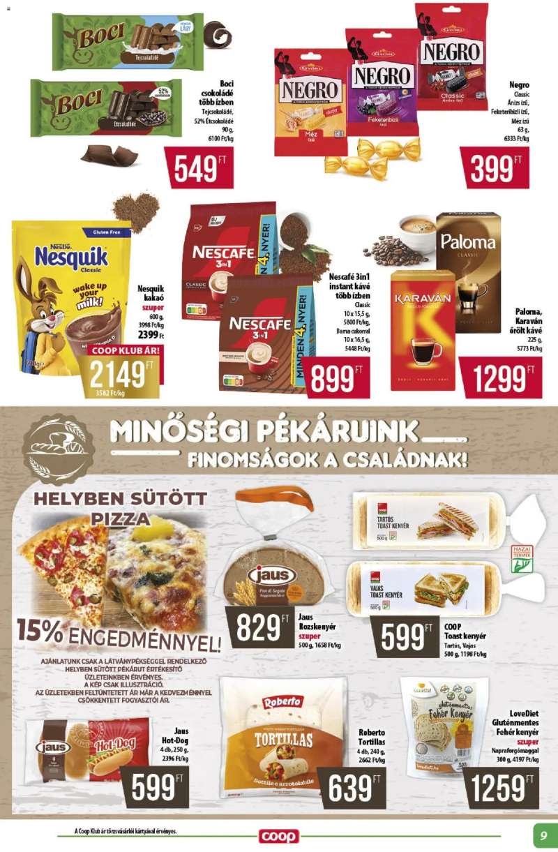 COOP COOP - Abc & szuper / Alföld Pro-Coop Zrt. 9 oldal