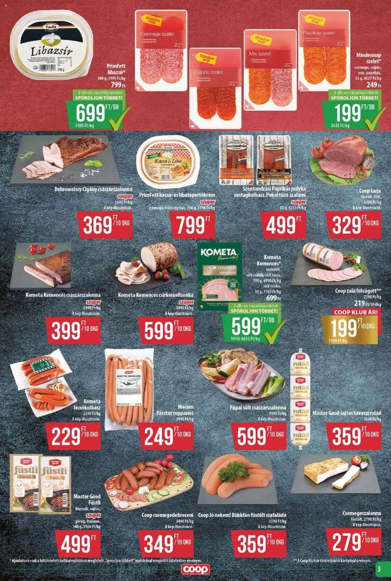 COOP COOP - Abc & Szuper / Tisza 3 oldal