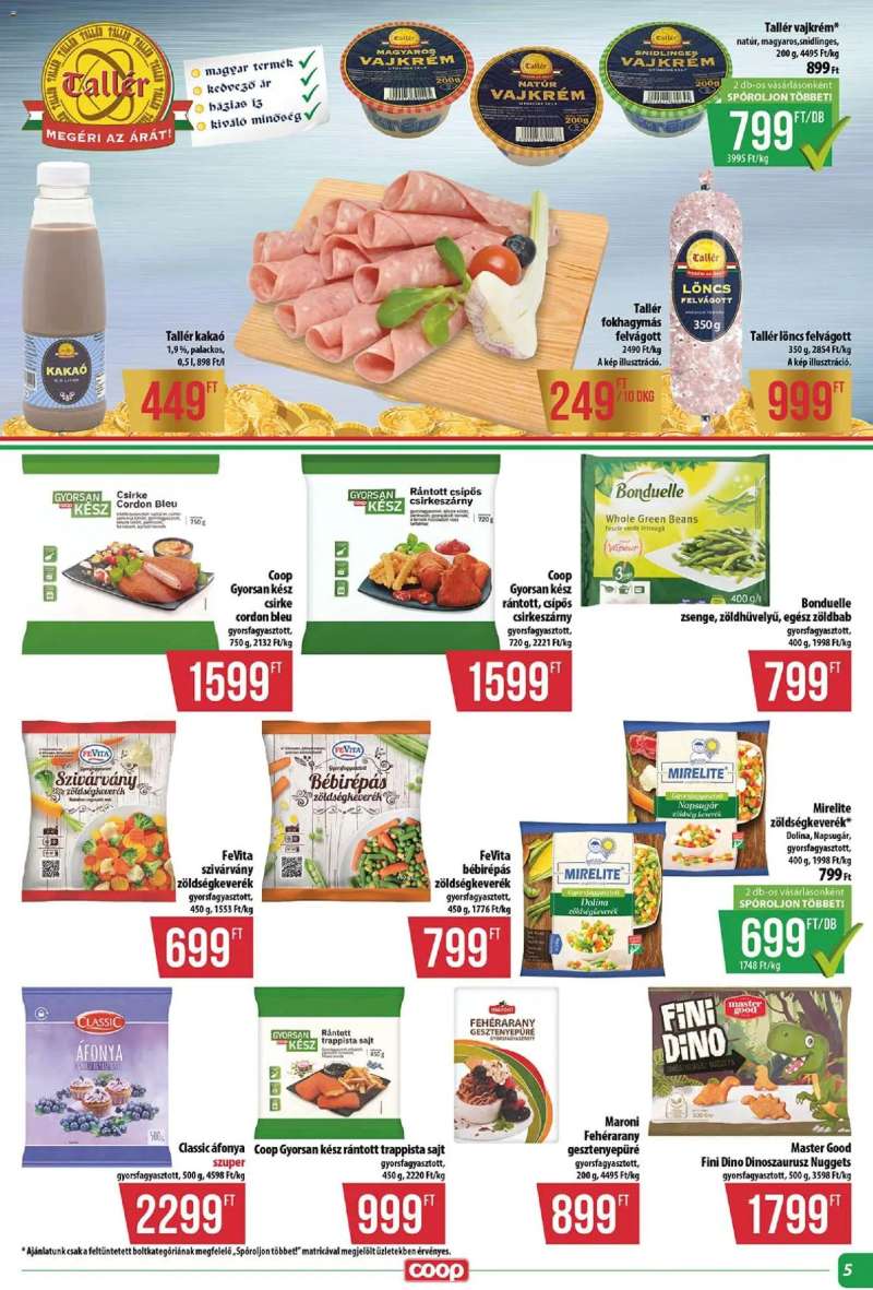 COOP COOP - Abc & Szuper / Tisza 5 oldal