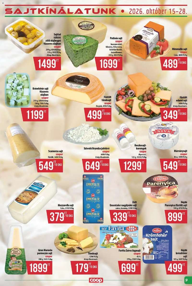 COOP COOP - Abc & Szuper / Tisza 9 oldal