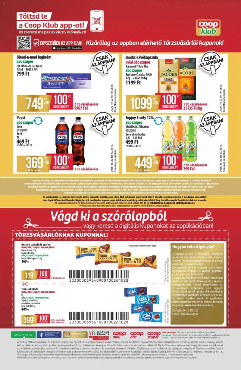COOP COOP - Újság Észak Kelet Pro-Coop Zrt 12 oldal