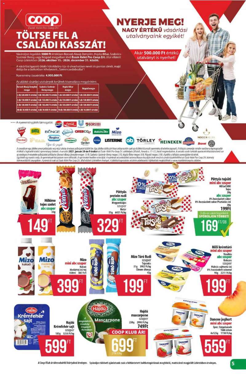 COOP COOP - Újság Észak Kelet Pro-Coop Zrt 5 oldal