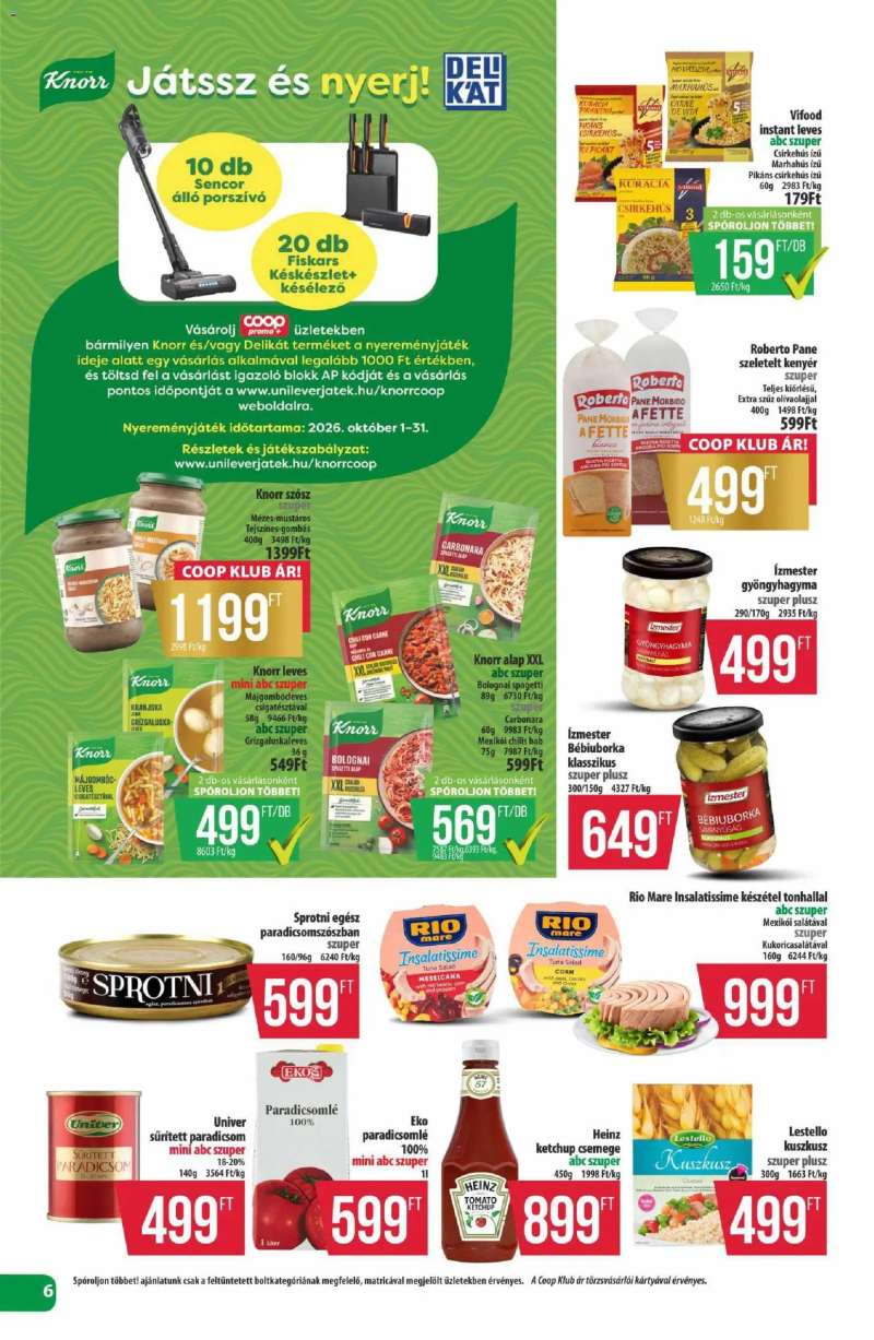 COOP COOP - Újság Észak Kelet Pro-Coop Zrt 6 oldal