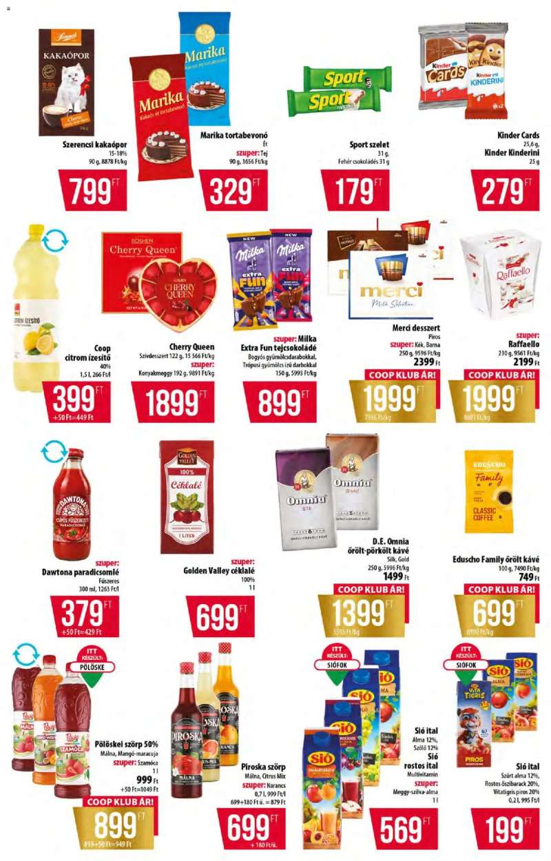 COOP COOP - Abc & szuper / Alföld Pro-Coop Zrt. 9 oldal
