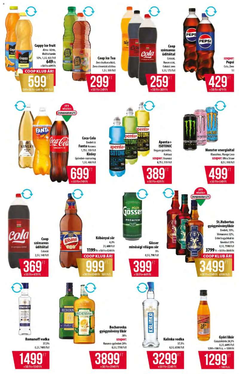 COOP COOP - Abc & Szuper / Tisza 10 oldal