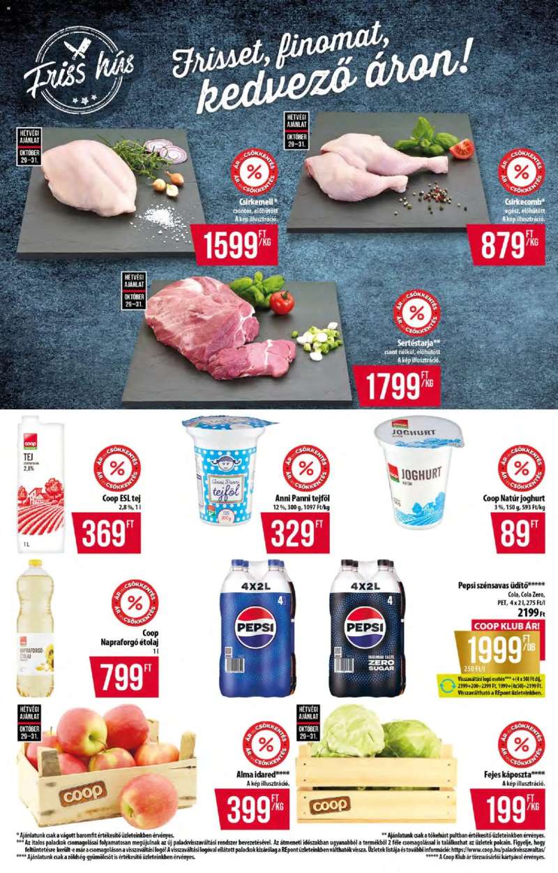 COOP COOP - Abc & Szuper / Tisza 3 oldal