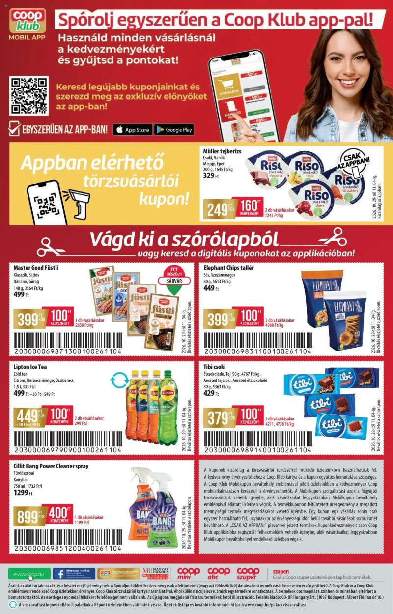 COOP COOP - Szuper Plusz / Tisza 16 oldal