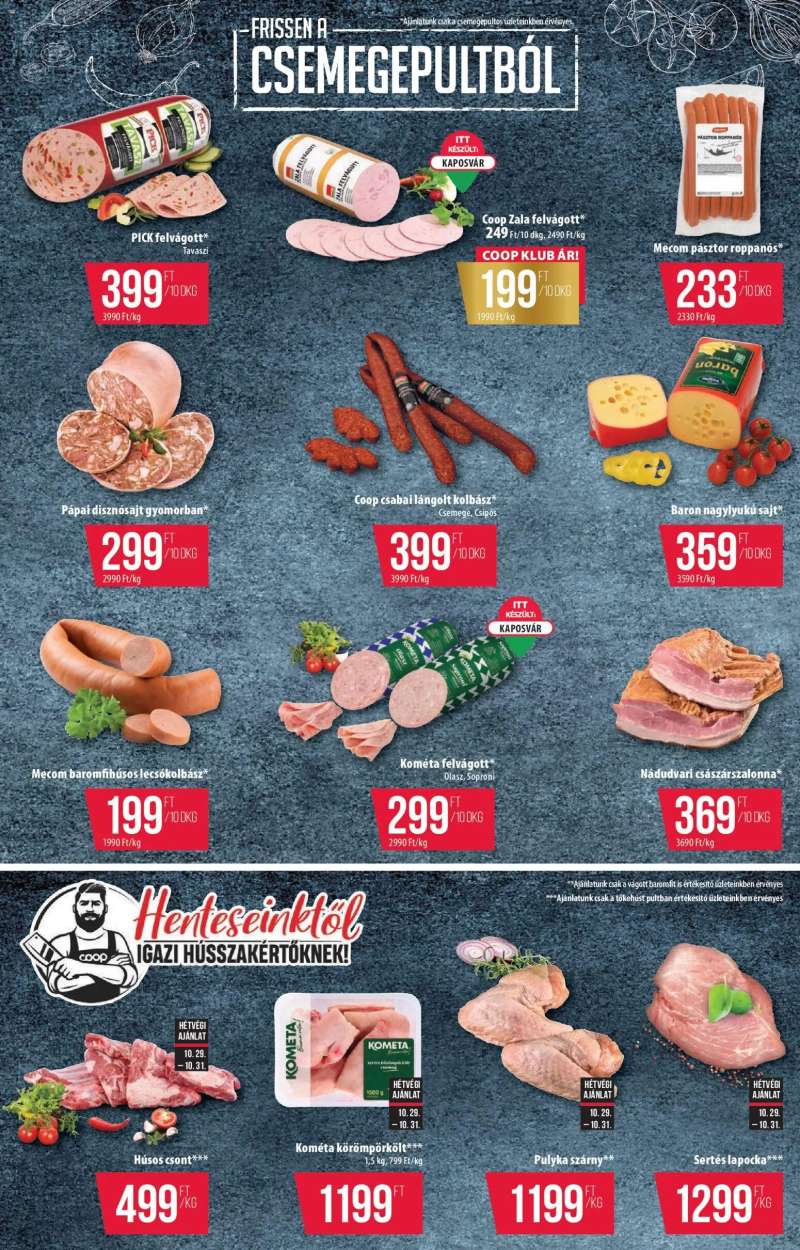 COOP COOP - Szuper Plusz / Tisza 2 oldal