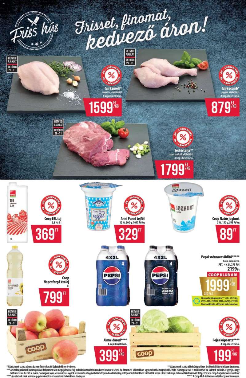 COOP COOP - Szuper Plusz / Tisza 3 oldal