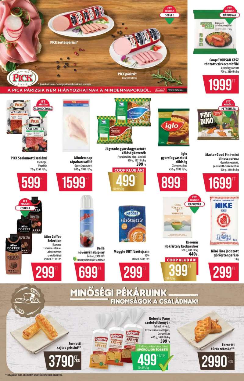 COOP COOP - Szuper Plusz / Tisza 5 oldal