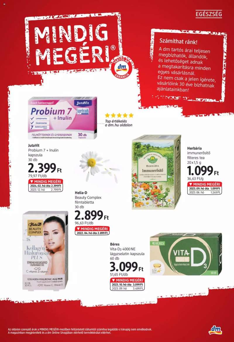 DM Drogerie Markt Akciós Újság DM Drogerie Markt 3 oldal