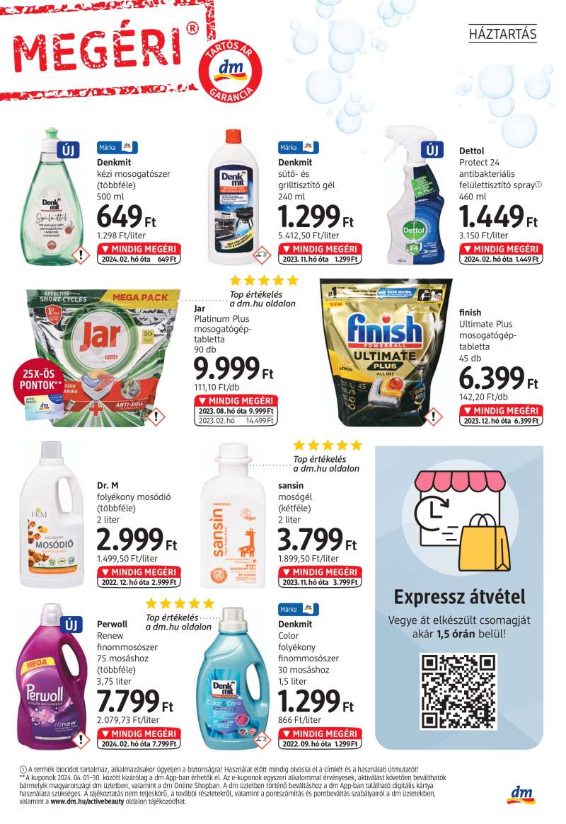 DM Drogerie Markt Akciós Újság 23 oldal