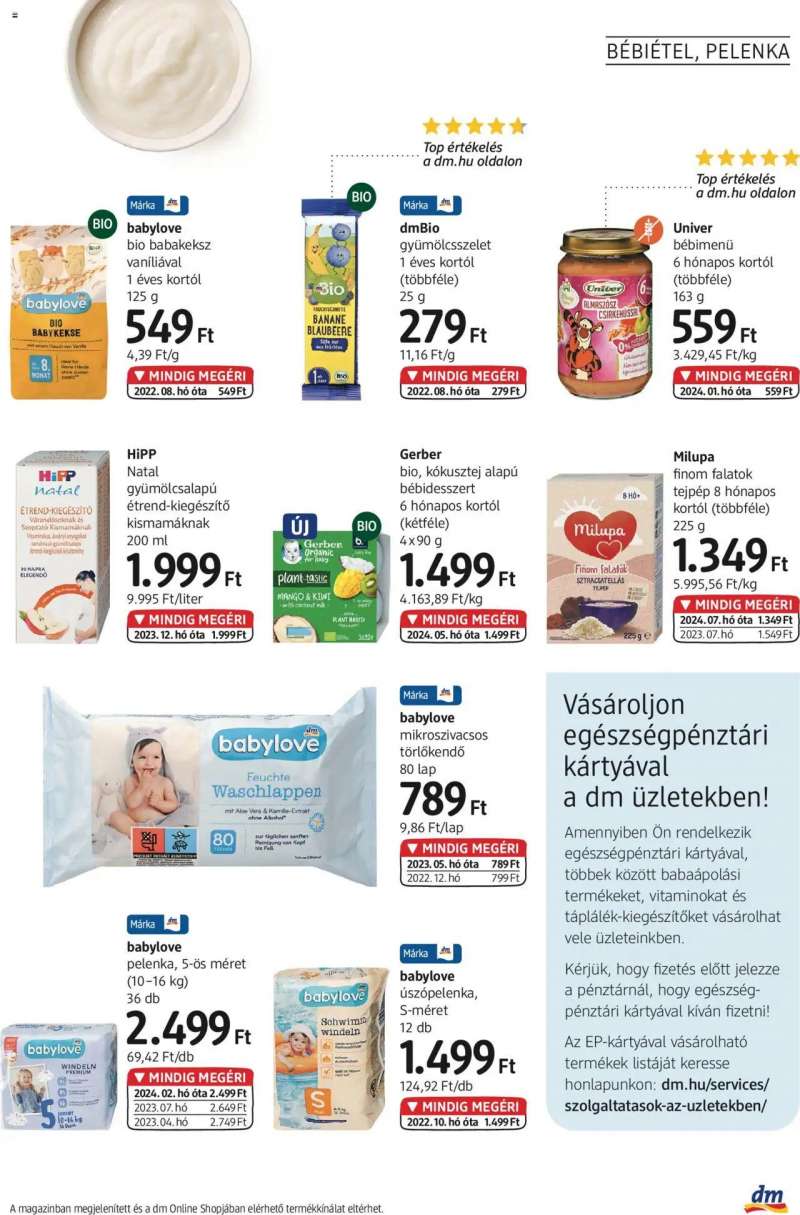 DM Drogerie Markt Akciós újság DM Drogerie Markt 19 oldal
