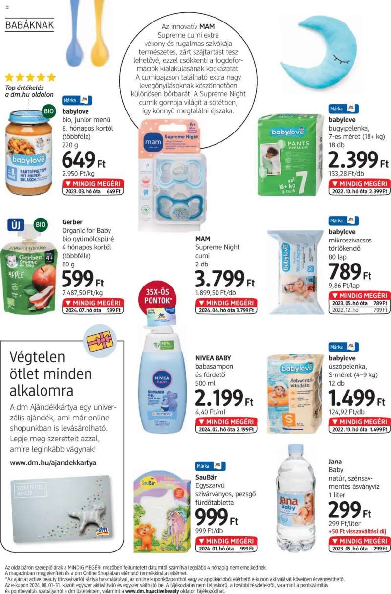 DM Drogerie Markt Akciós újság DM Drogerie Markt 16 oldal