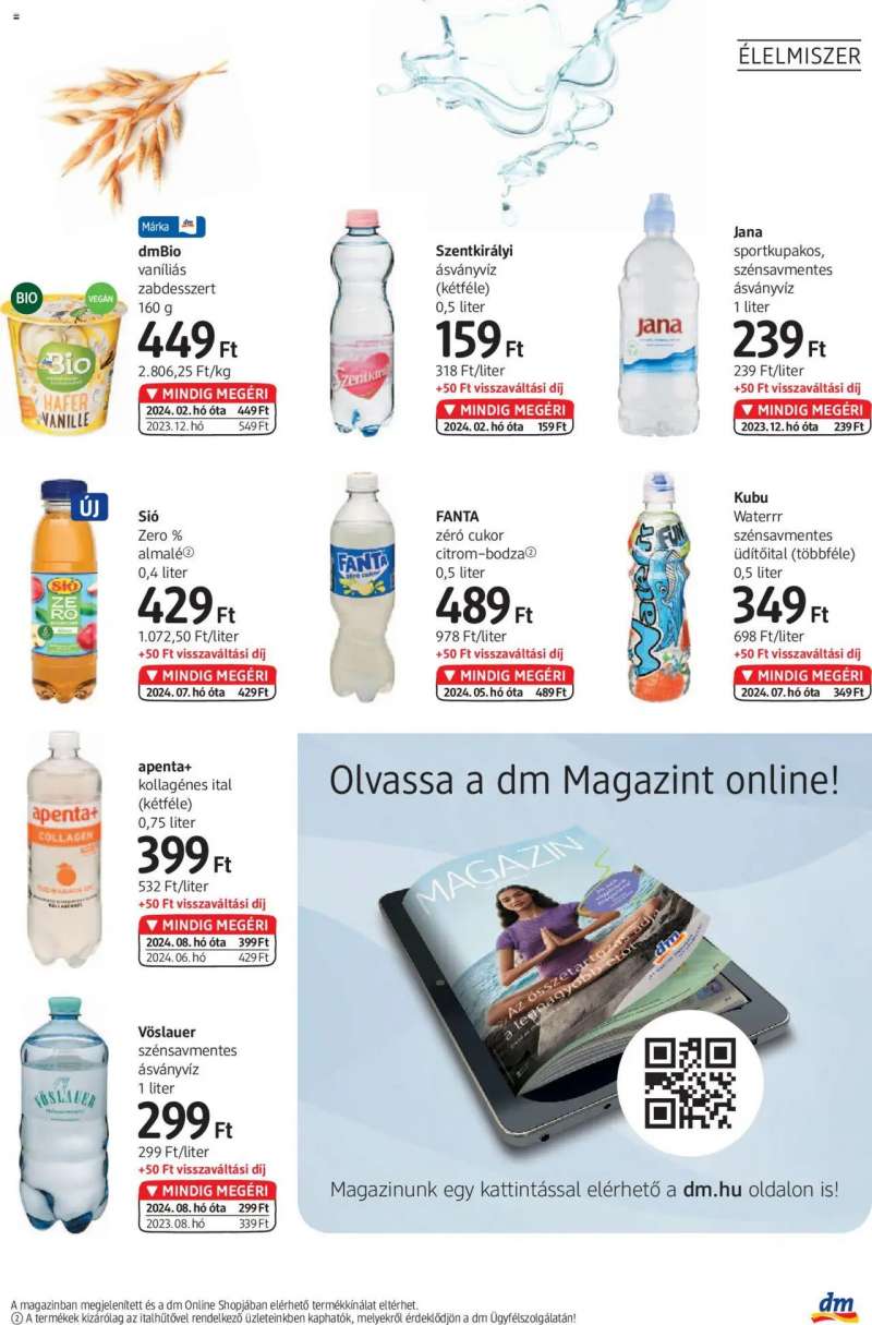 DM Drogerie Markt Akciós újság DM Drogerie Markt 19 oldal