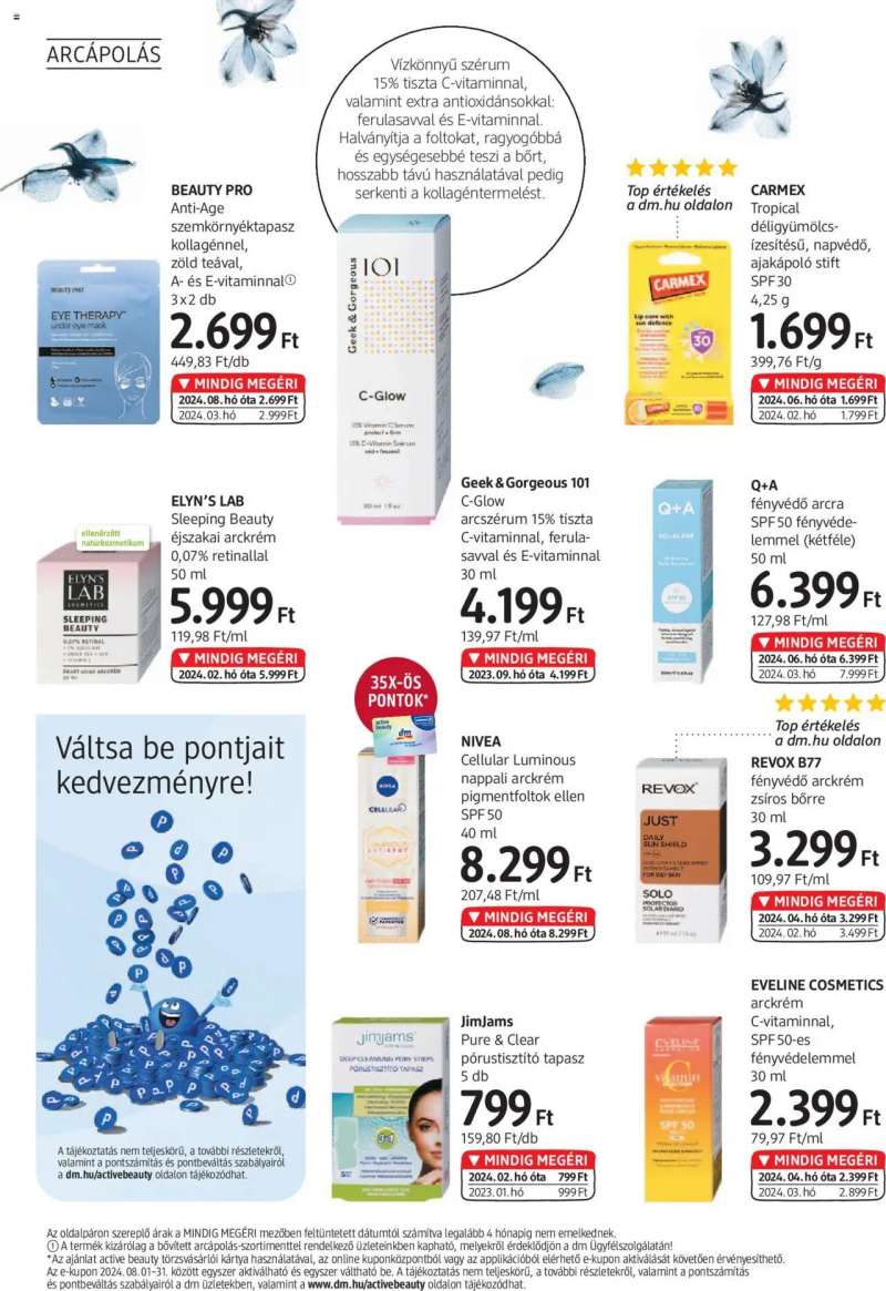 DM Drogerie Markt Akciós újság DM Drogerie Markt 6 oldal