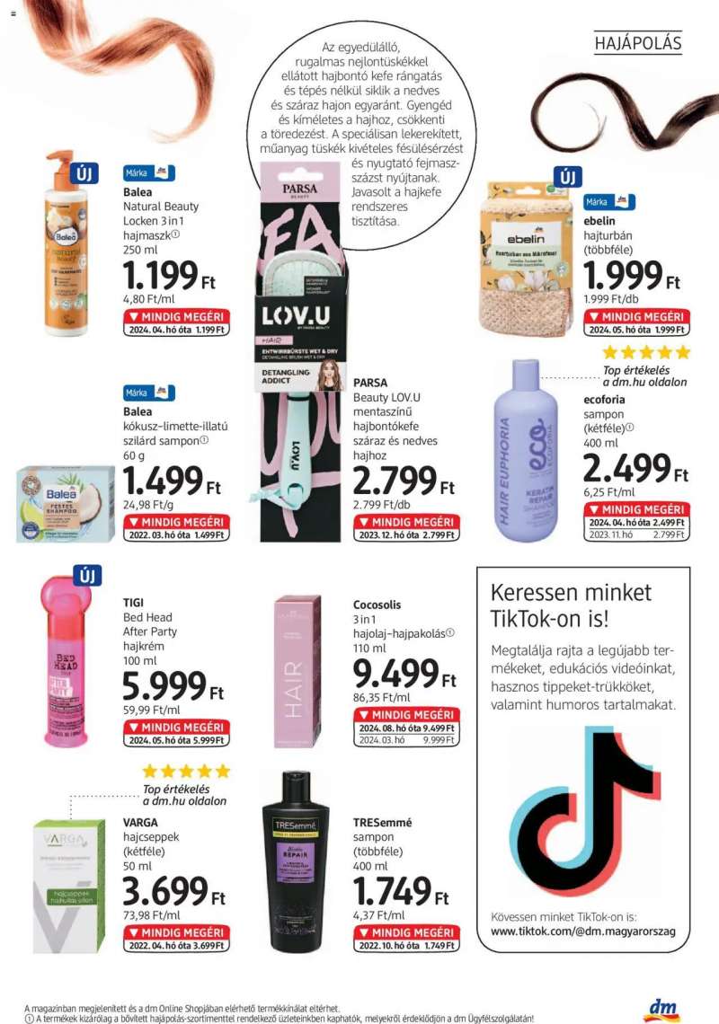 DM Drogerie Markt Akciós újság DM Drogerie Markt 9 oldal