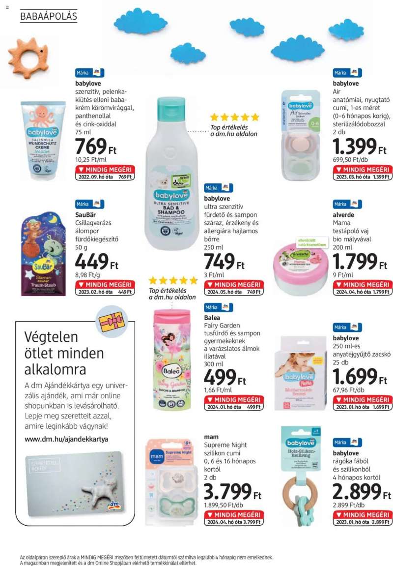 DM Drogerie Markt Akciós újság DM Drogerie Markt 16 oldal