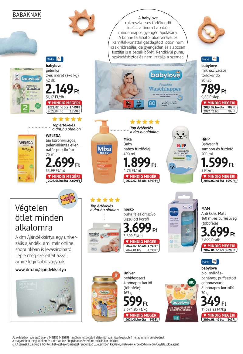 DM Drogerie Markt Akciós újság DM Drogerie Markt 16 oldal