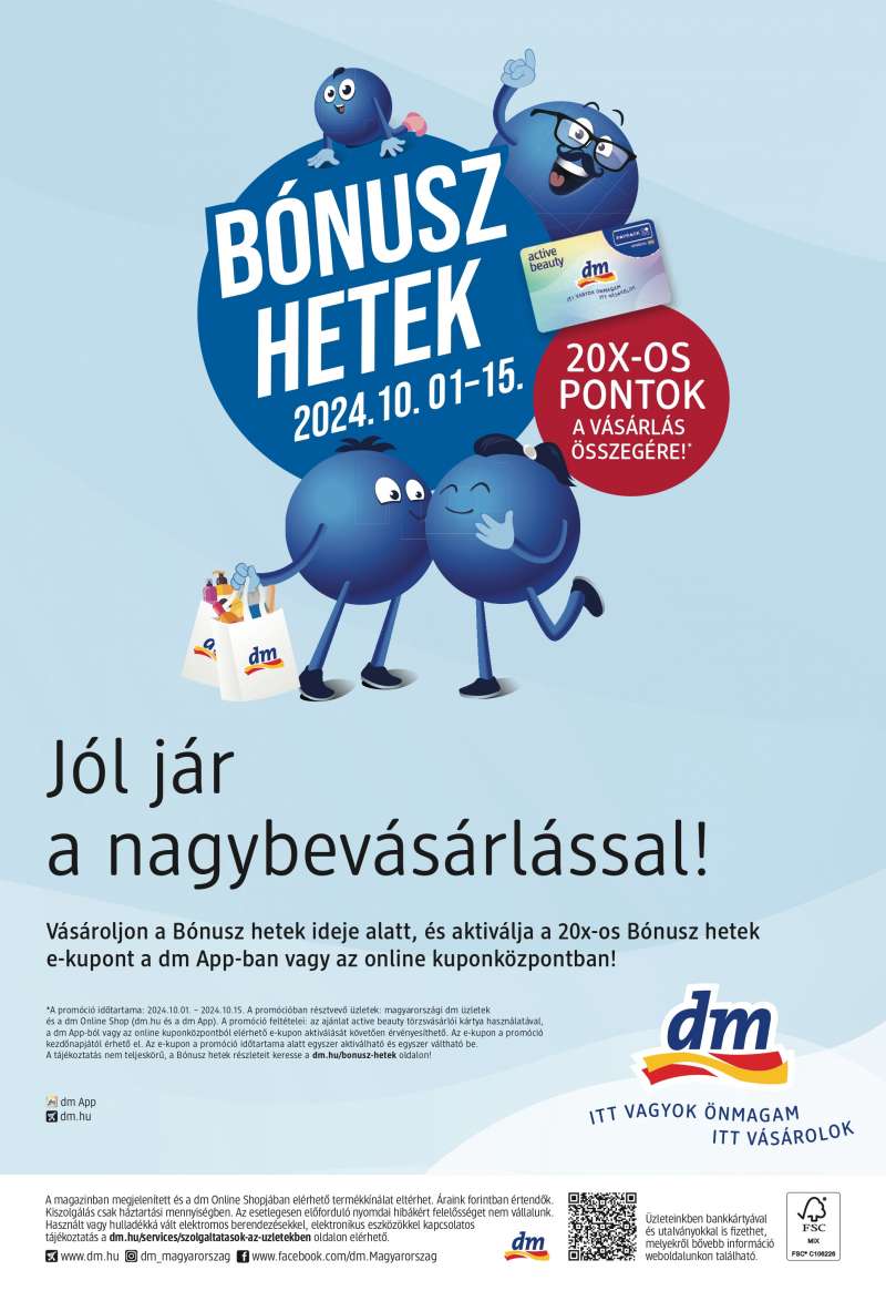 DM Drogerie Markt Akciós újság DM Drogerie Markt 24 oldal