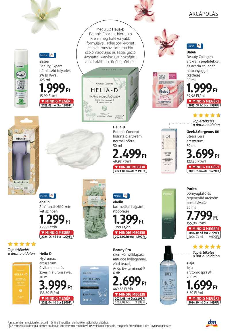 DM Drogerie Markt Akciós újság DM Drogerie Markt 9 oldal