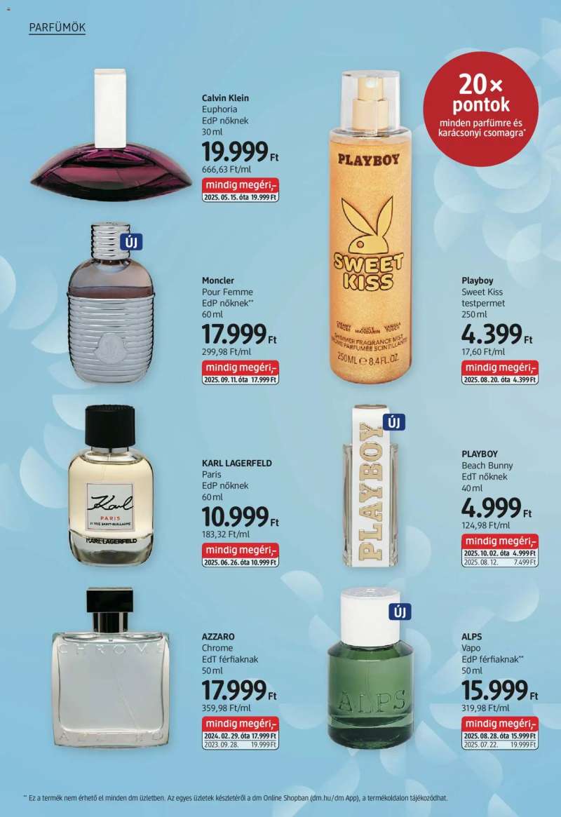 DM Drogerie Markt Ajándékkatalógusunk 10 oldal