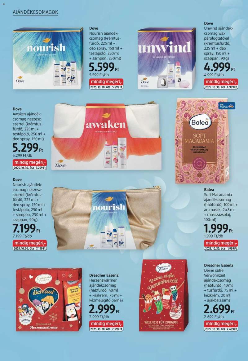 DM Drogerie Markt Ajándékkatalógusunk 16 oldal