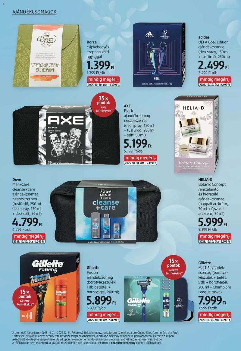 DM Drogerie Markt Ajándékkatalógusunk 18 oldal