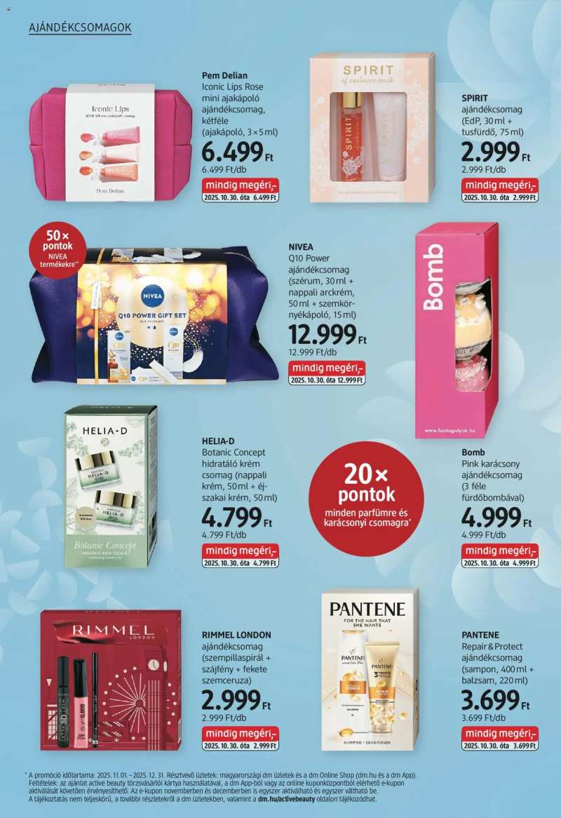 DM Drogerie Markt Ajándékkatalógusunk 20 oldal