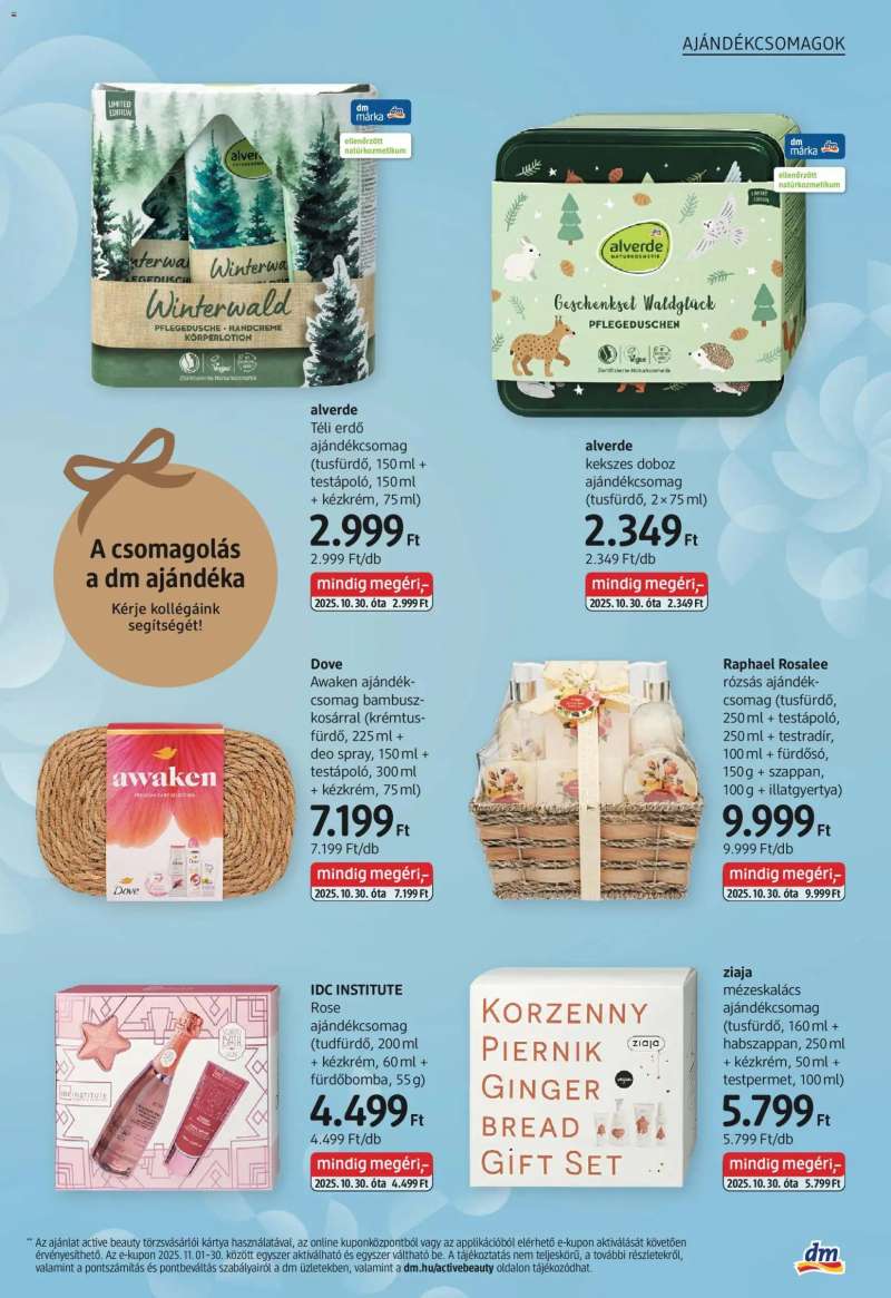 DM Drogerie Markt Ajándékkatalógusunk 21 oldal