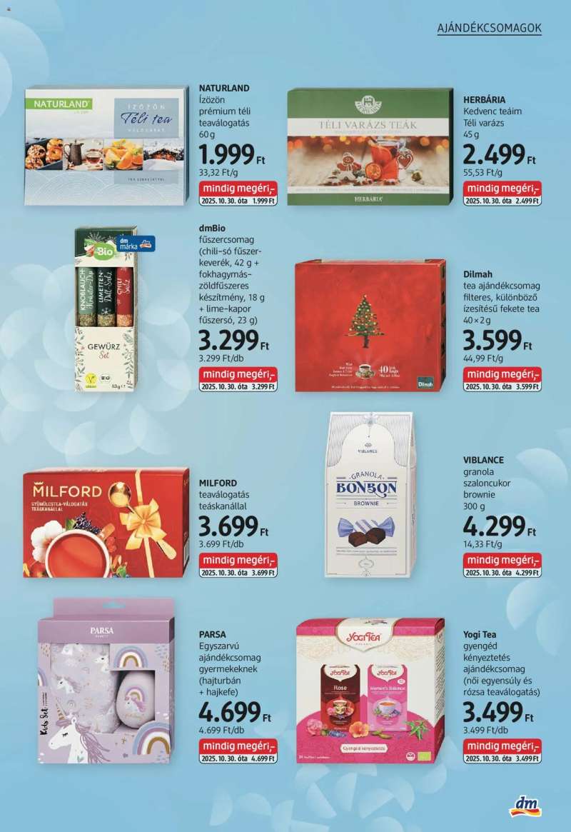 DM Drogerie Markt Ajándékkatalógusunk 25 oldal