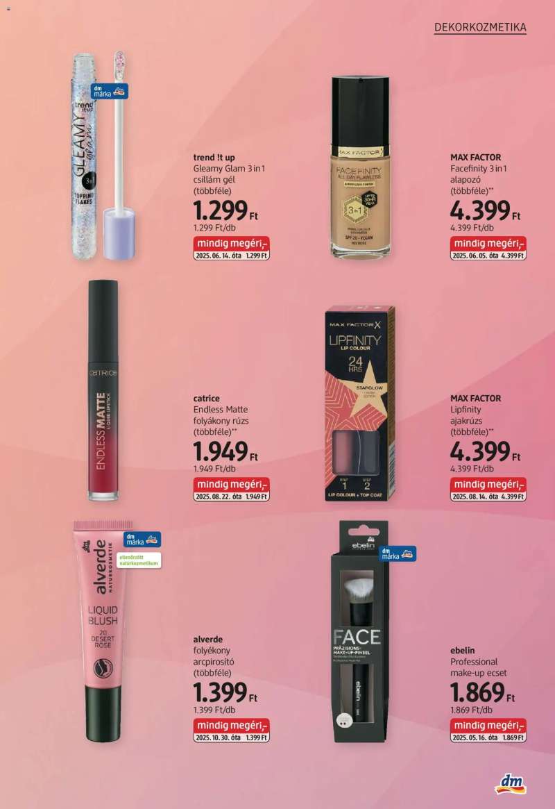DM Drogerie Markt Ajándékkatalógusunk 32 oldal
