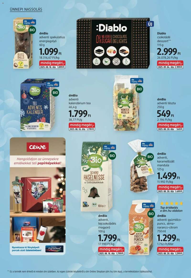 DM Drogerie Markt Ajándékkatalógusunk 40 oldal