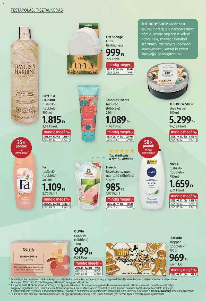 DM Drogerie Markt Akciós újság DM Drogerie Markt 14 oldal