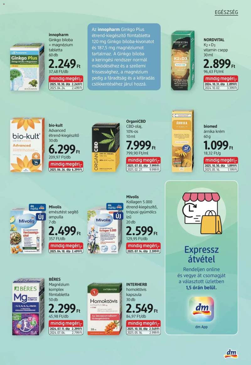 DM Drogerie Markt Akciós újság DM Drogerie Markt 21 oldal