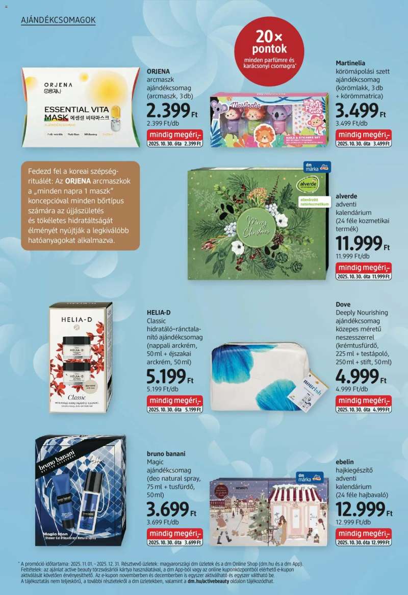 DM Drogerie Markt Akciós újság DM Drogerie Markt 4 oldal