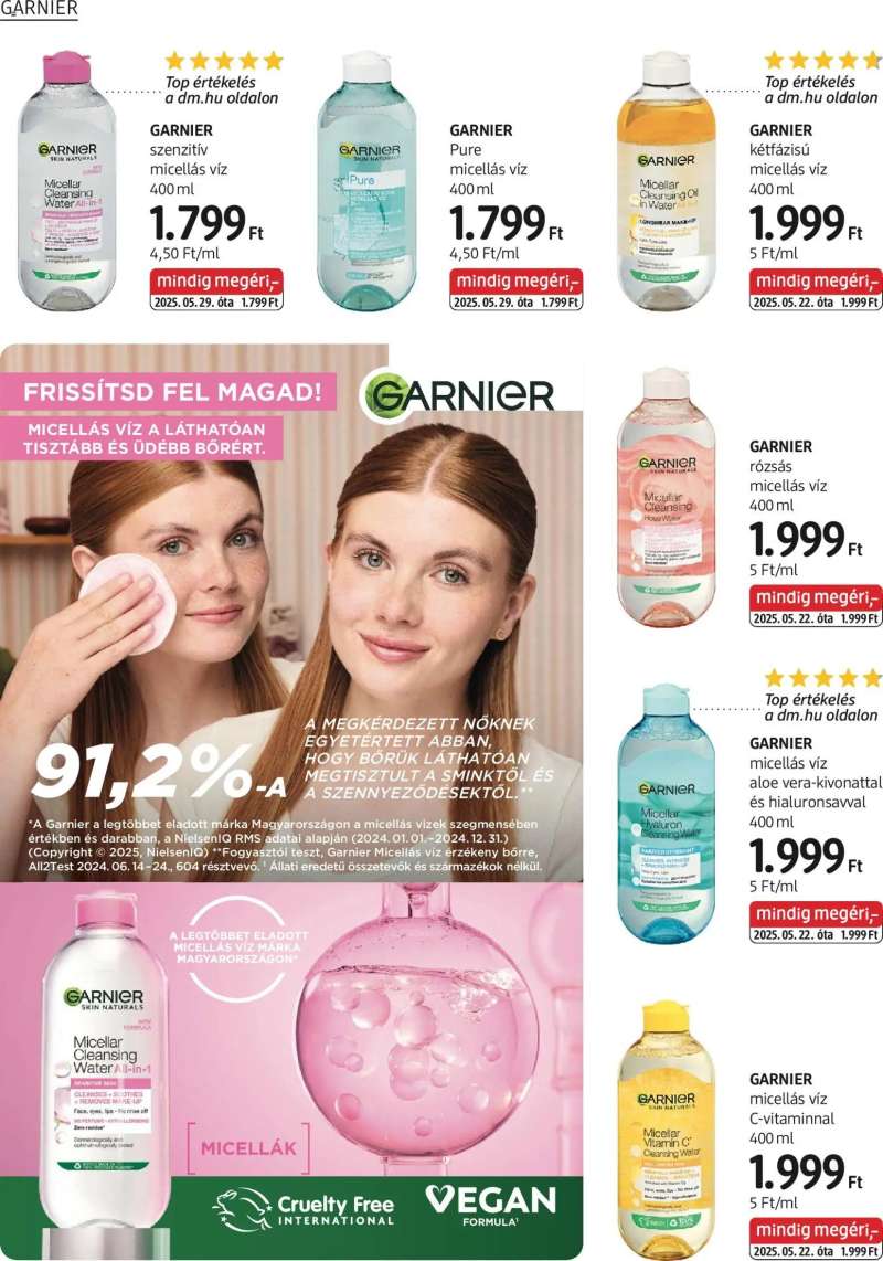 DM Drogerie Markt Akciós újság DM Drogerie Markt 8 oldal