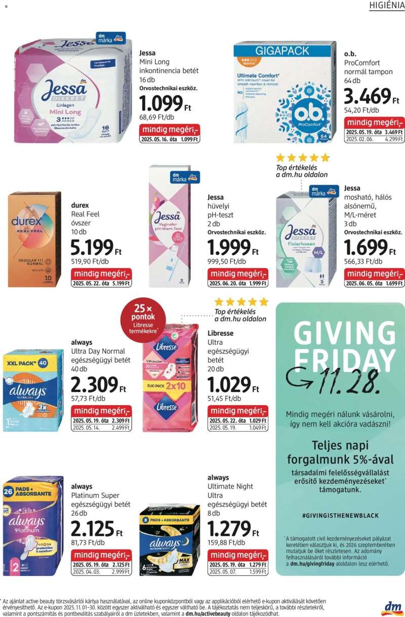 DM Drogerie Markt Akciós újság DM Drogerie Markt 11 oldal