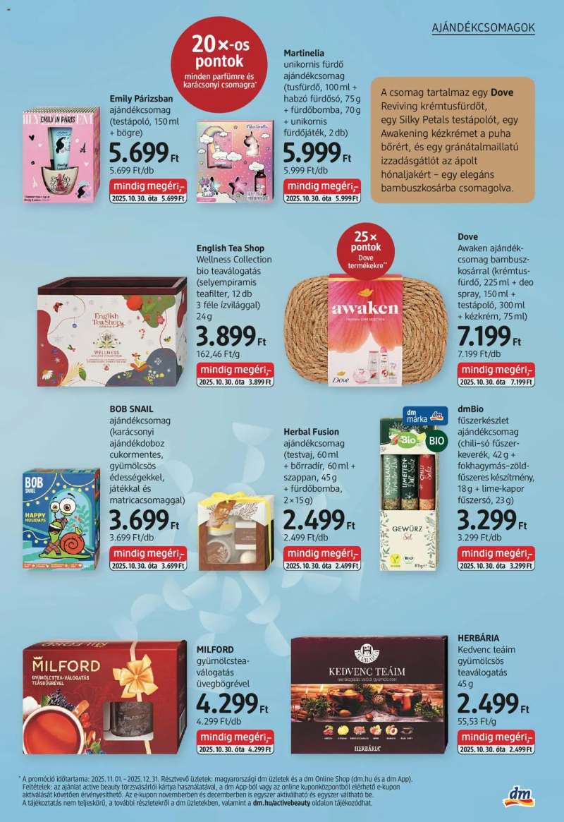 DM Drogerie Markt Akciós újság DM Drogerie Markt 11 oldal