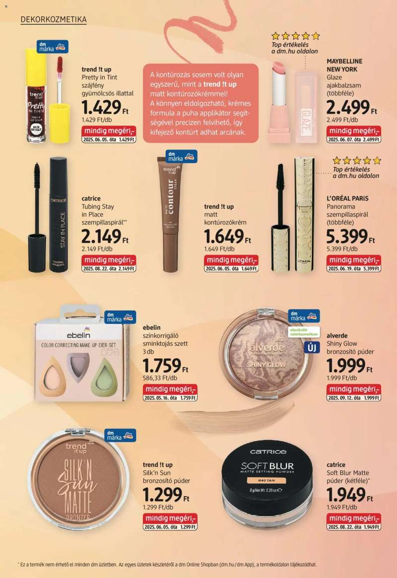 DM Drogerie Markt Akciós újság DM Drogerie Markt 14 oldal