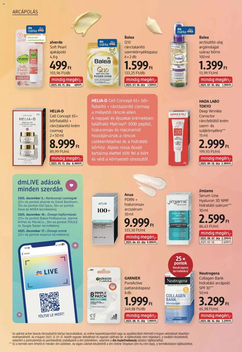 DM Drogerie Markt Akciós újság DM Drogerie Markt 16 oldal