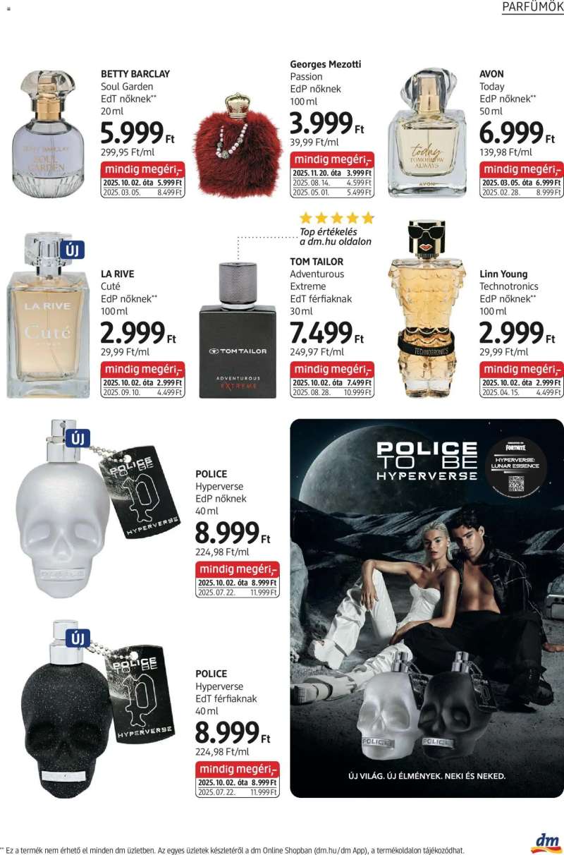 DM Drogerie Markt Akciós újság DM Drogerie Markt 5 oldal