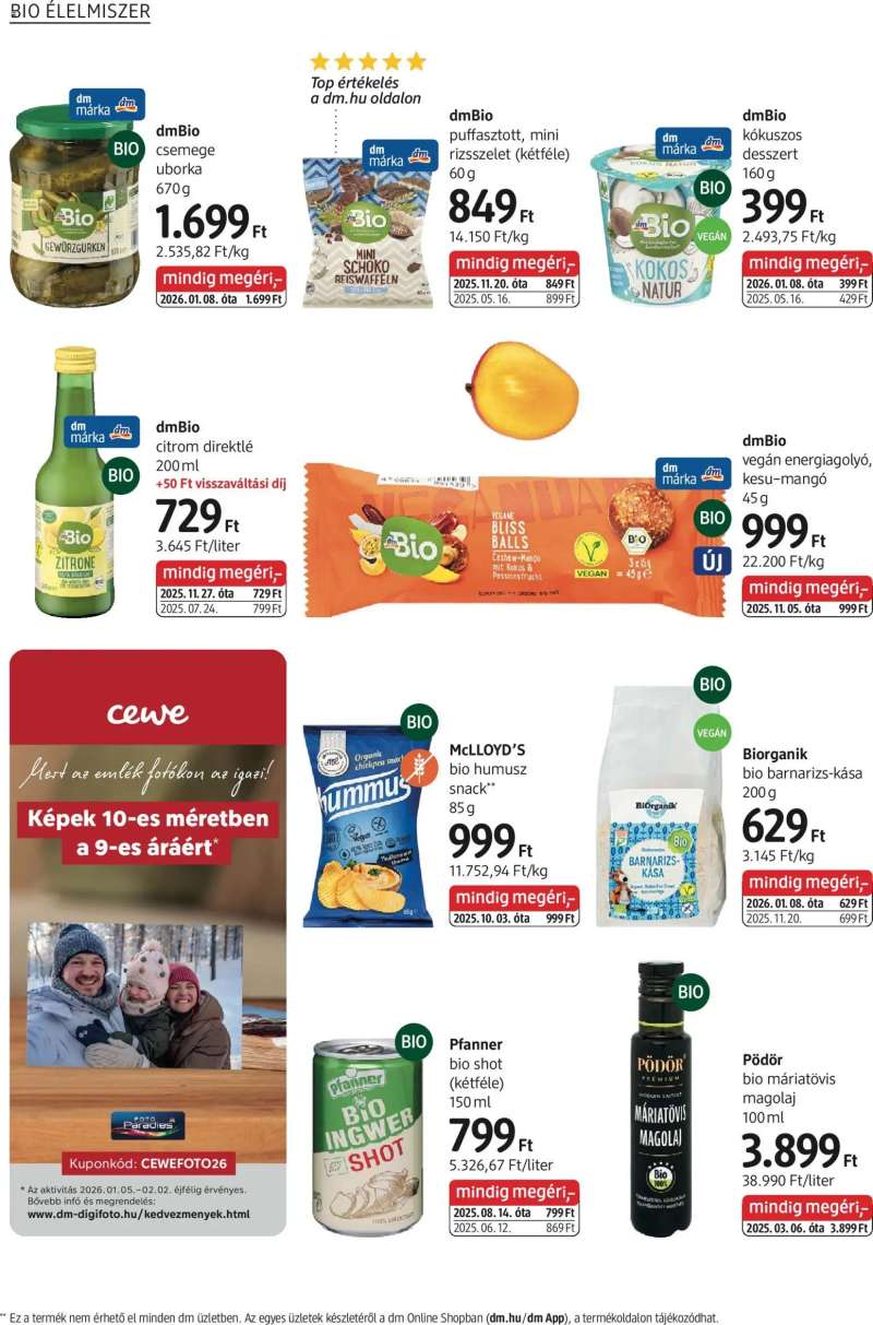 DM Drogerie Markt Akciós újság DM Drogerie Markt 10 oldal