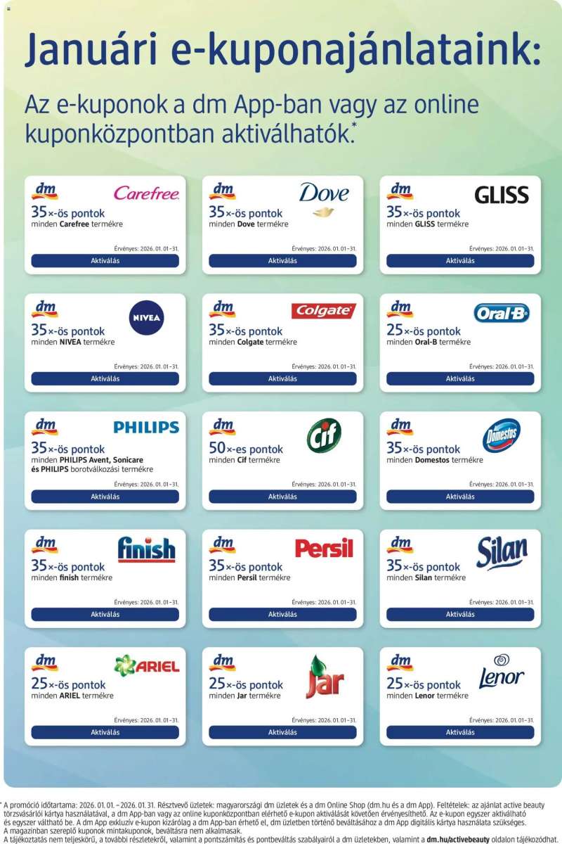 DM Drogerie Markt Akciós újság DM Drogerie Markt 11 oldal