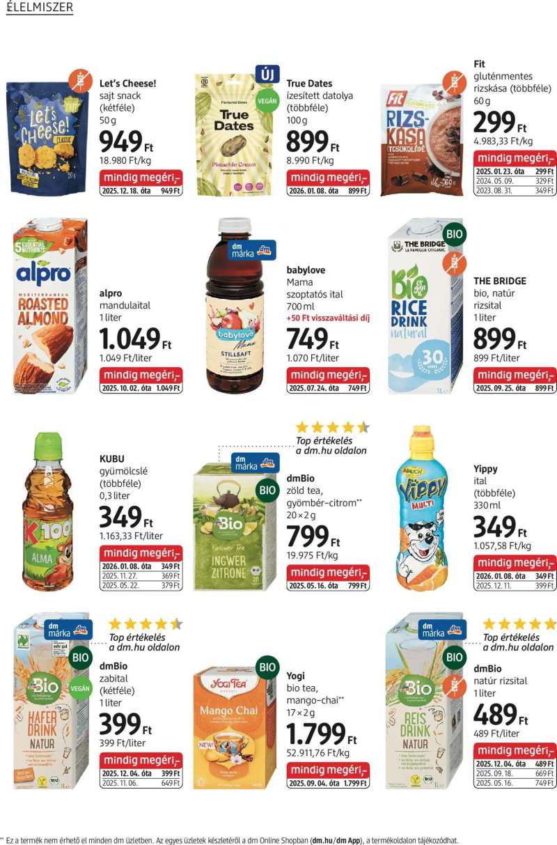 DM Drogerie Markt Akciós újság DM Drogerie Markt 12 oldal