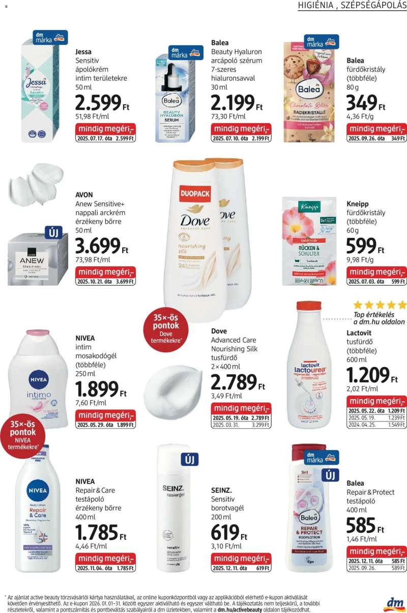 DM Drogerie Markt Akciós újság DM Drogerie Markt 15 oldal