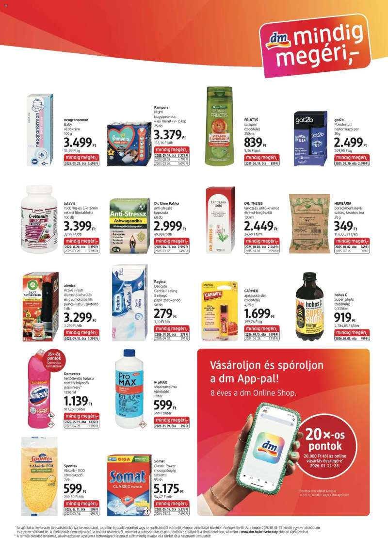 DM Drogerie Markt Akciós újság DM Drogerie Markt 3 oldal