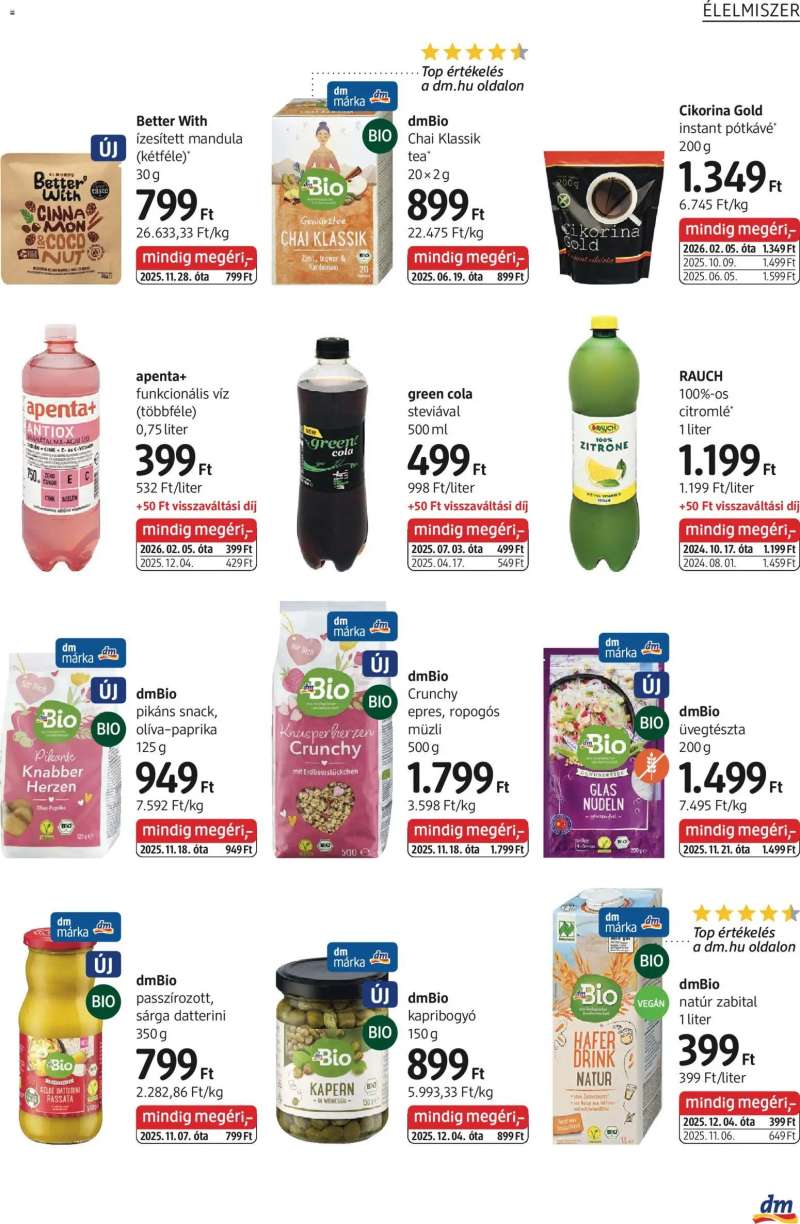 DM Drogerie Markt Akciós újság DM Drogerie Markt 11 oldal